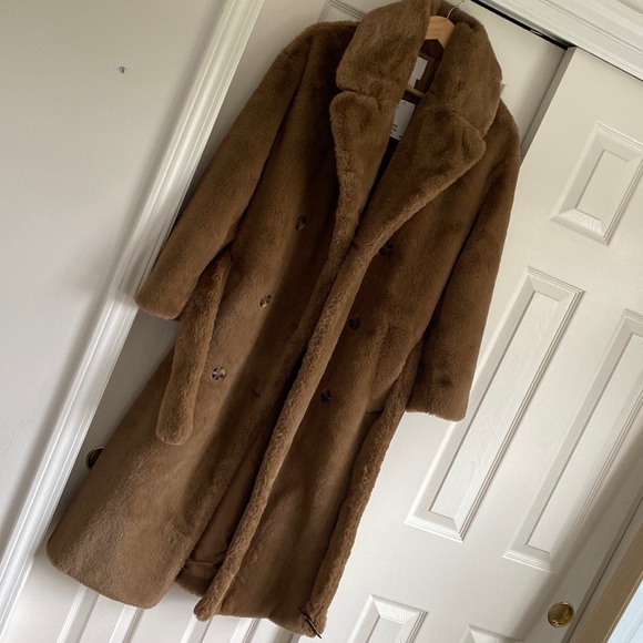 H&M faux fur coat - Picture 6 of 7